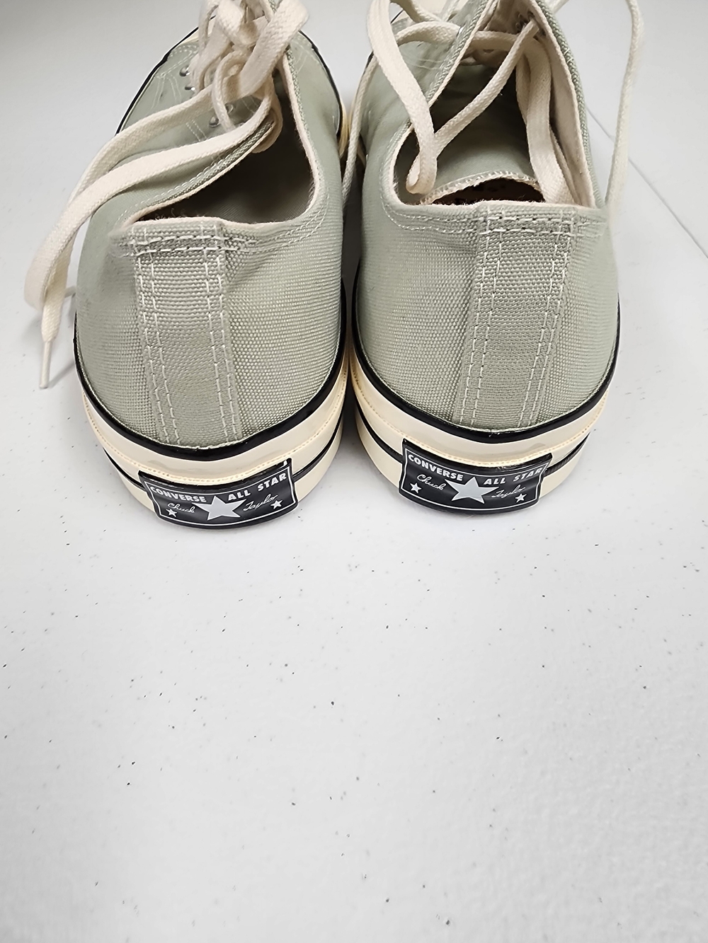 Converse Canvas Low-Top Sneakers with Cream Toe - Picture 6 of 6